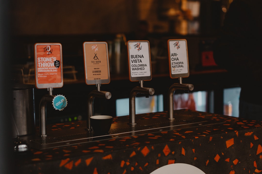 Photo single origin coffee