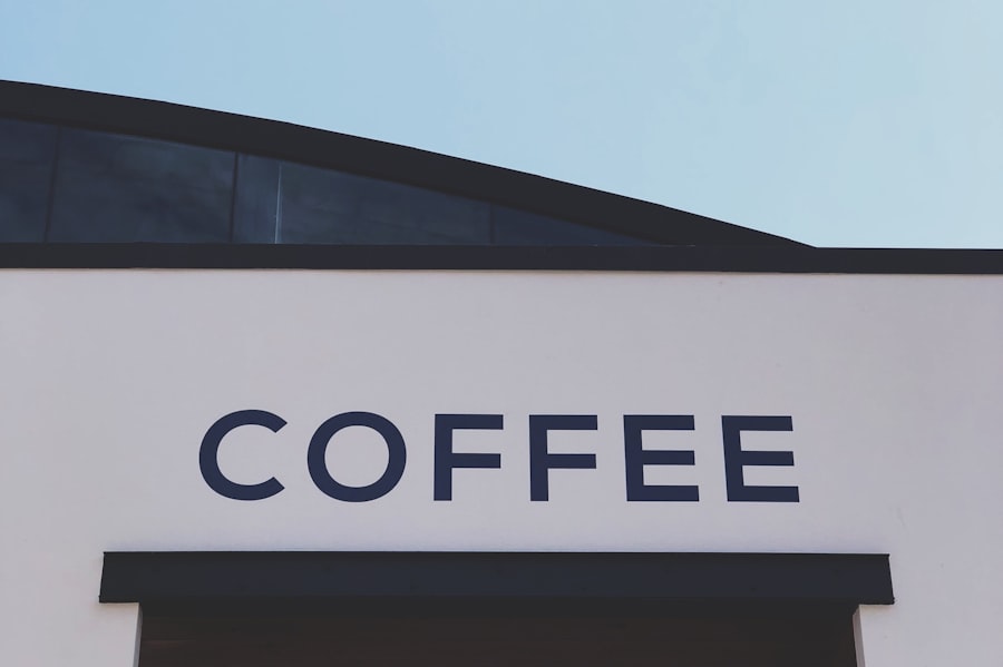 Photo expensive coffee